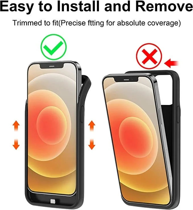 For iphone 14 Pro Max Battery Case For iphone 12 11 Pro Max Smart Power Bank Charger Cover for iPhone XS Max XR 7 8 Plus SE2 SE3