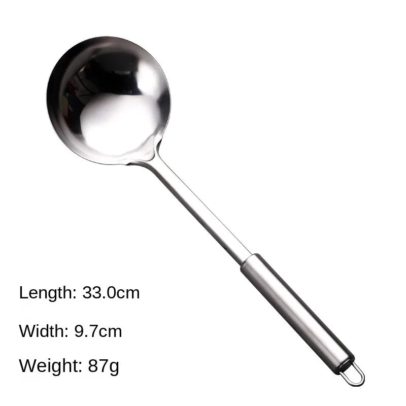 Durable Stainless Steel Wok Spatula Long Handle Kitchen Gadgets Kitchen Cooking Utensil Set Slotted Turner Cooking Tools