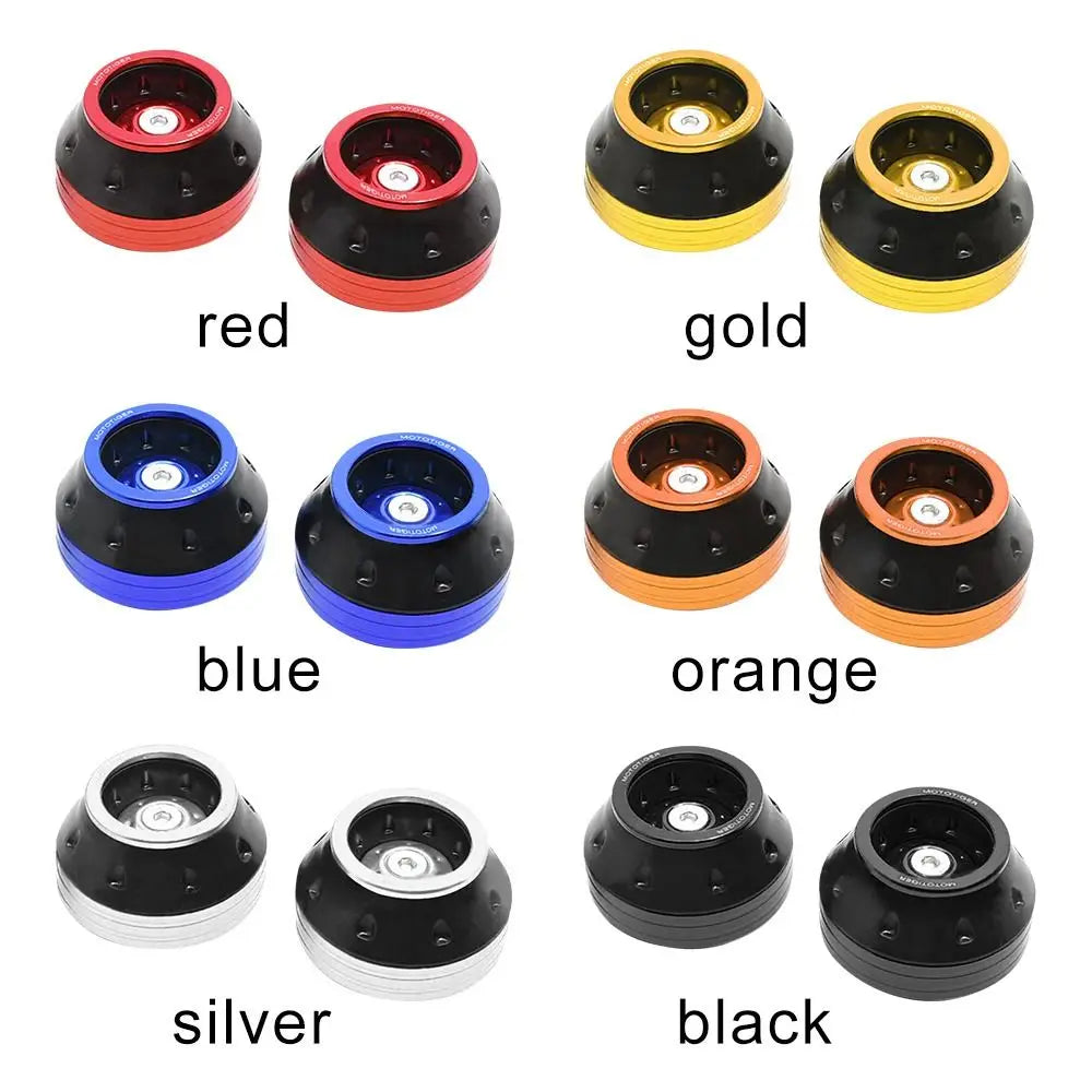 Durable Electric Scooter Accessories Aluminum Alloy Shock Absorption Anti Crash Protector Protection Pads Slider Cups