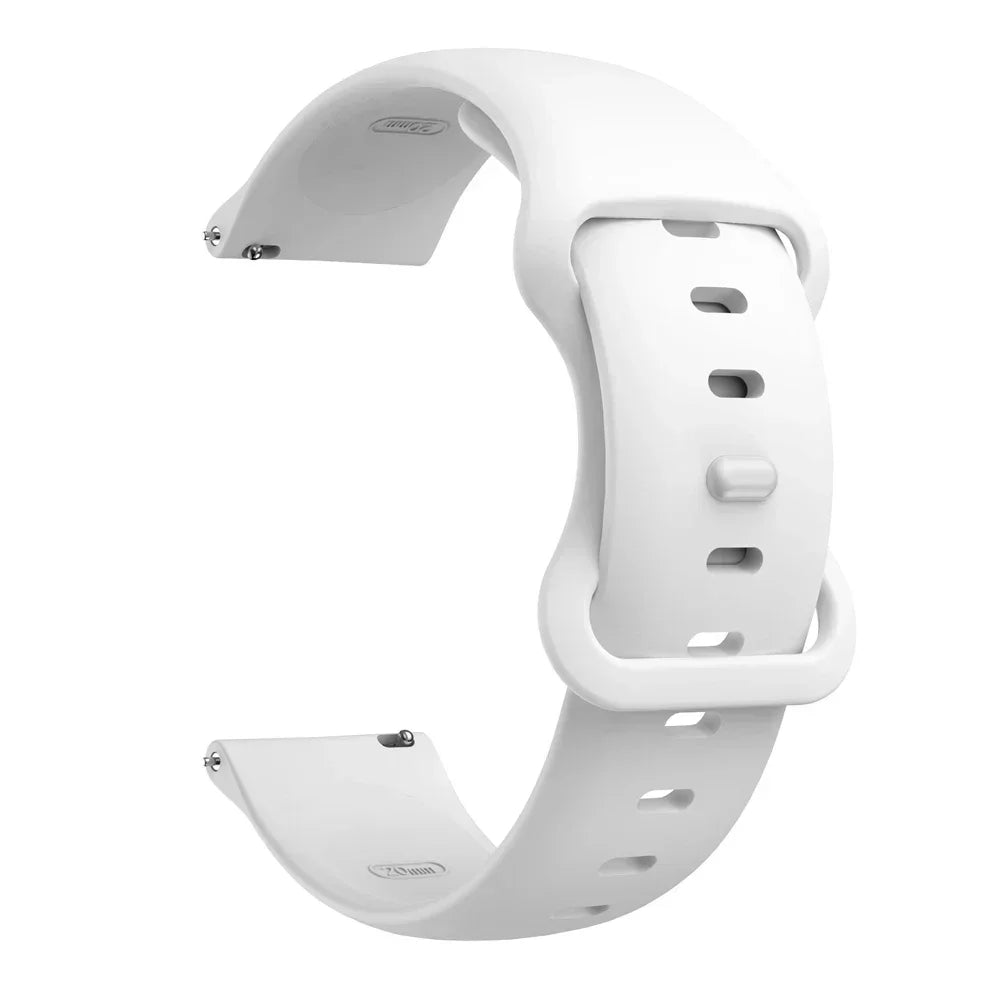 Strap For Amazfit GTS 2/4/3/GTS 2/4 Mini/GTR 4/2/2e 20mm/22mm Watch Silicone Sport Bracelet Amazfit bip 5 3/S/u pro Series band