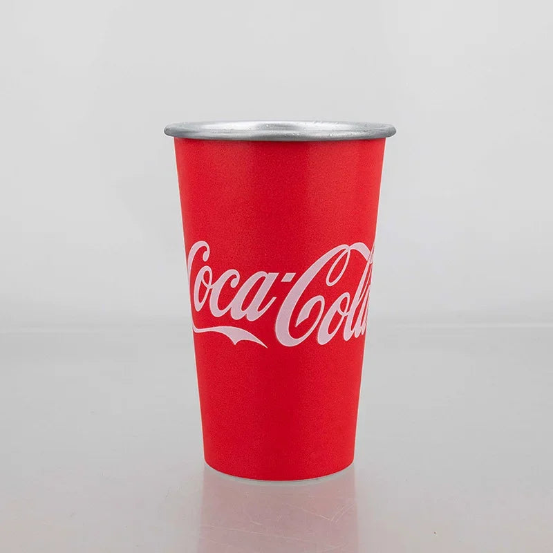 470Ml Portable Aluminum Color-changing Cup Cooling Color-changing Creative Water Cup Camping Cold Drink Gift
