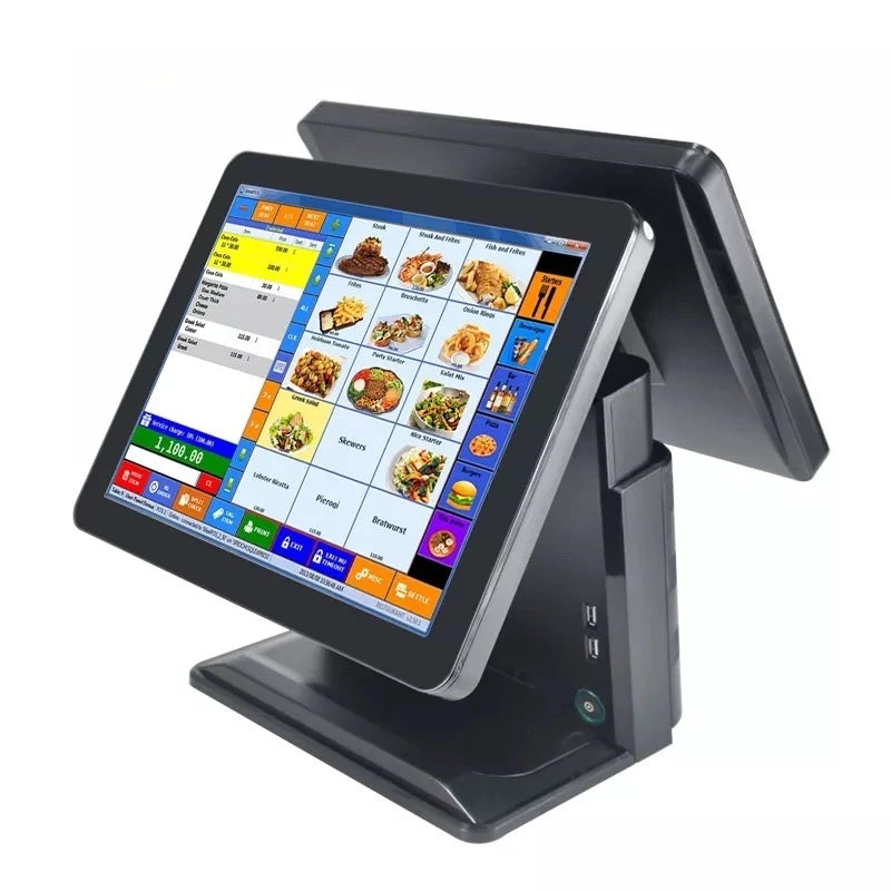 All-in-one Touch Screen POS Cash Register For Supermarket Cashier With Windows/Android OS