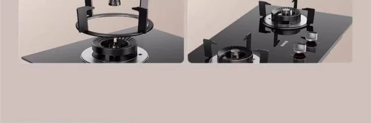 New Household Double Burner Gas Stove Built-in Desktop LPG Natural Gas High Fire Energy Class 1 Cooktop X1