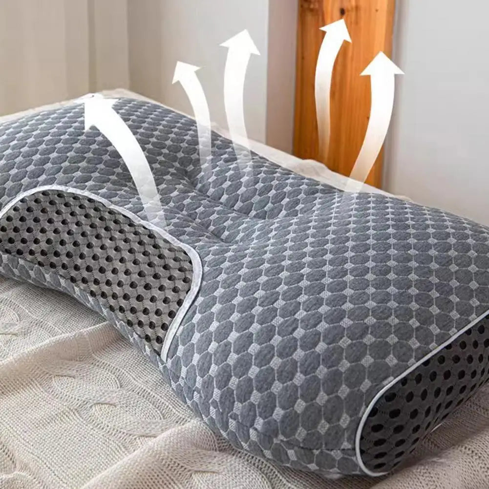 Cooling Pillow Soft Supportive Bed Pillow Neck Pain Relief Side Back Stomach Supportive Sleeping Pillow Spine Alignment Pillows
