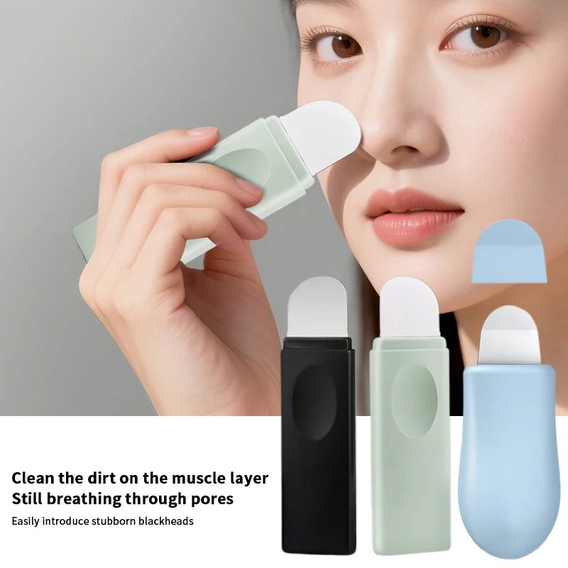 Nose Blackhead Whitehead Remover Scraper Deep Pore Cleaner Facial Skin Cleaning Tool Professional Face Care Beauty Device