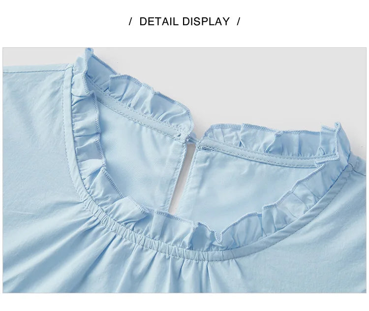 Semir Women Dress Cap Sleeve Ruffle Cake Dress Cute Girlish Sweet Gentle Mini 2026 Summer Casual Top