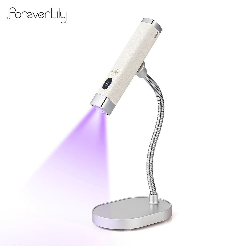 Cat-eye Magnet Handheld Nail Lamp Auto Sensor Nail Dryer Nail Gel Curing Bracket Nail Lamp UV LED Light Gel Nail Fast Drying Pen