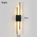 Modern luxury LED wall lights, living room, bedroom, staircase, background wall decoration, wall lights, bedside study lights