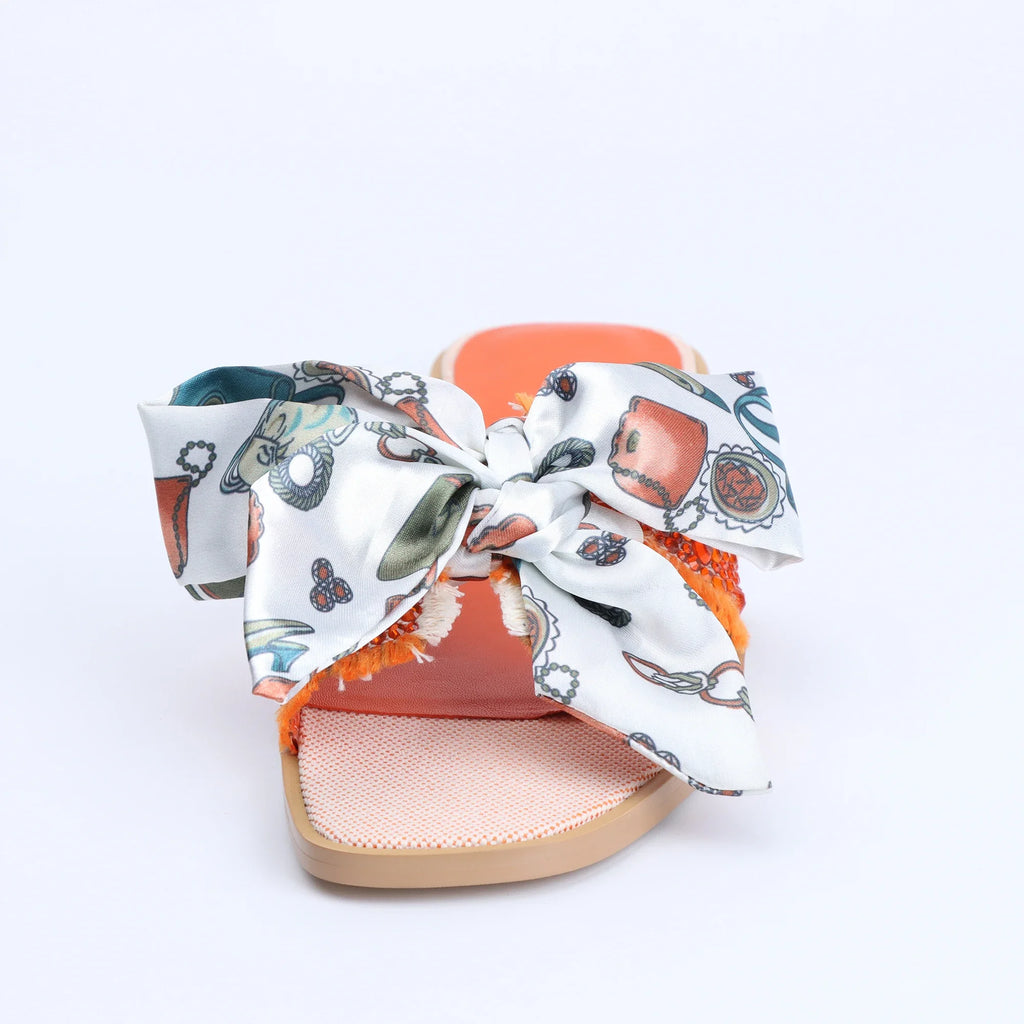 Women's Dressy Flat Rhinestone Sandals Comfortable Slip On Leather Sandals Shoes Women 2024 Luxury Brand High Quality Shoes