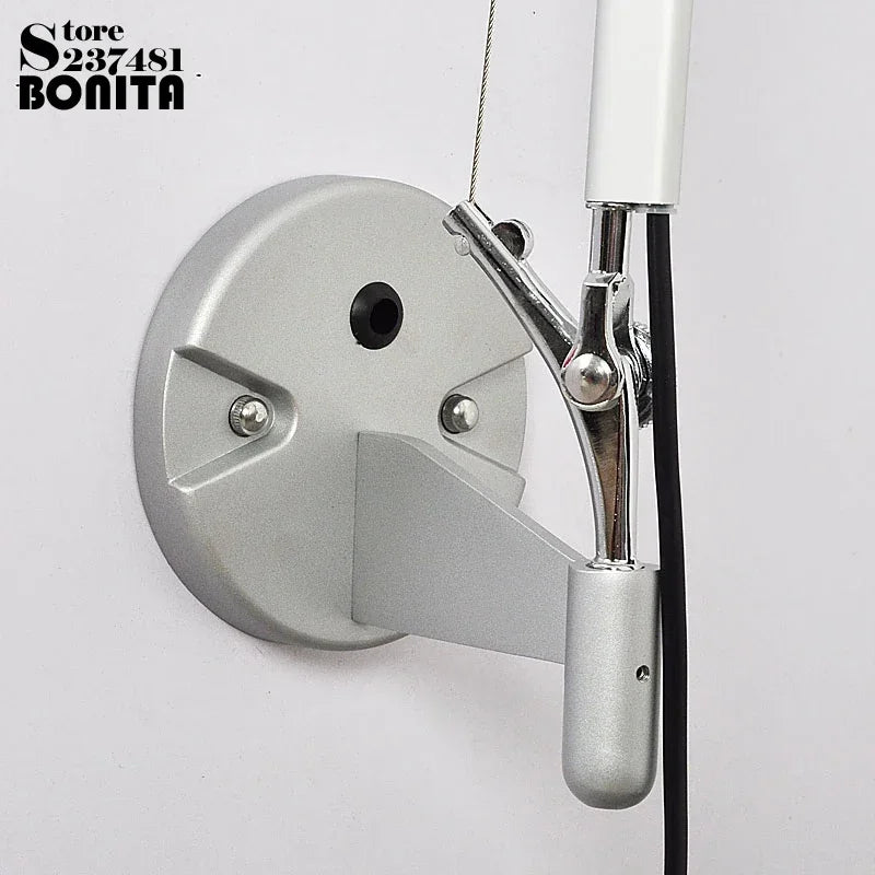 Modern Simple Modern Foldable Wall Lights Long Swing Arm Adjustable Aluminum Sconces Lamps Telescopic Wall Lights For Bedroom
