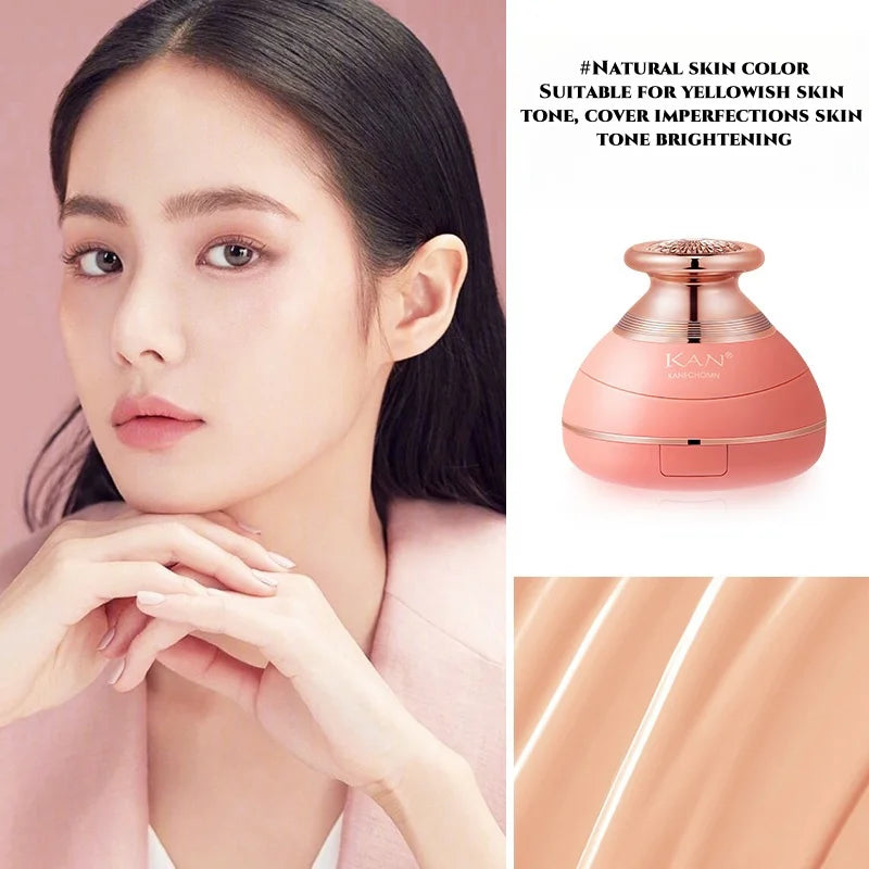 KAN Mushroom Head Air Cushion CC Cream, conceal and brighten, long-lasting beauty, hide pores and imperfections