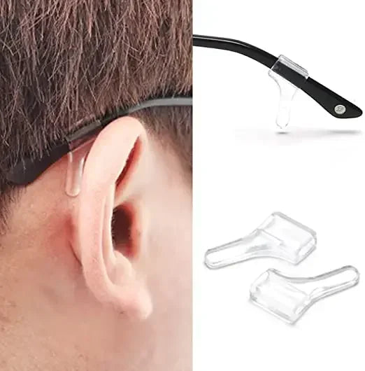 5-15pairs Silicone Anti-slip Glasses Leg Ear Sleeve Bracket Fastener Eyeglasses Accessories Grip Anti-fall Eyewear Holder