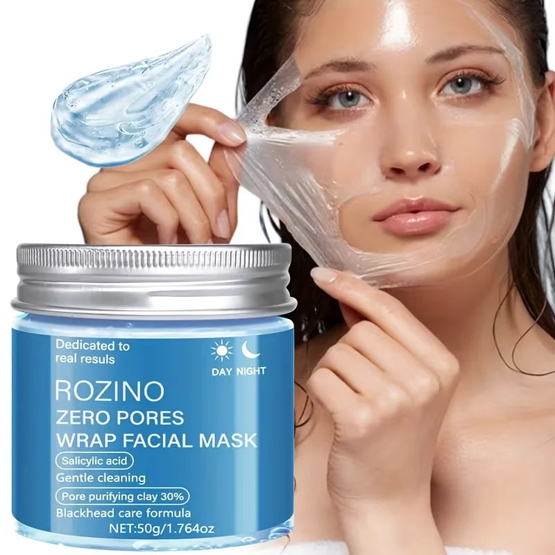 1Pcs/2Pcs/3Pcs Salicylic Acid Day and Night Mask, Peel-Off Mask, Rich in Salicylic Acid, Penetrates the Skin in 5 Seconds, Effectively Cleanses, Nourishes, and Refines the Skin, Makes the Face Moisturized, Smooth, Firm, and E