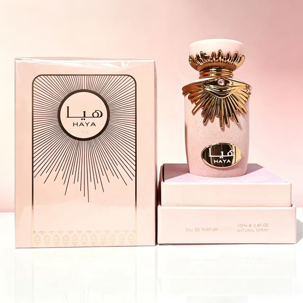 Perfume Man Woman High Quality HAYA  Arabes Eau De Parfum Long Lasting Unisex Smell Pheromone Transmission Dateable Women