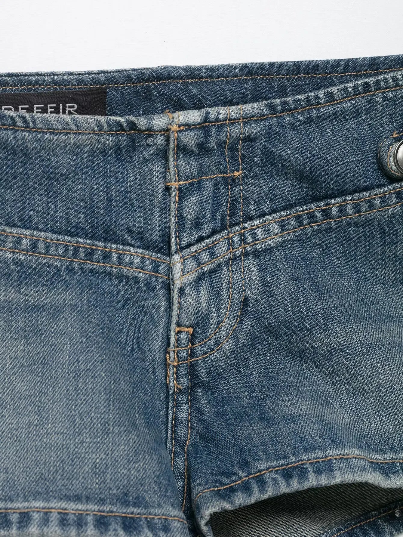 HH Women Shorts Suit Versatile Splicing Button Decoration Casual Denim Jacket+2026 Fashion High Street Low Waist Mini Shorts