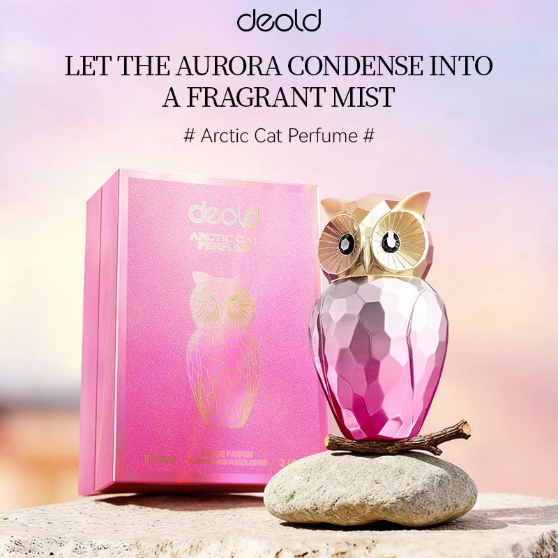 Perfume Spray,Coffee Vanilla Floral Fruity Women Scent,Owl Queen Citrus/Peony/ Jasmine/Musk/Sandalwood/Patchouli Fragrance Mist
