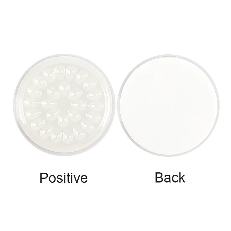 100pc Eyelash Glue Holder Tray Pad Lash Extension Adhesive Stand Base Gasket Tattoo Pigment Pallet Eyelashes Lifting Makeup Tool