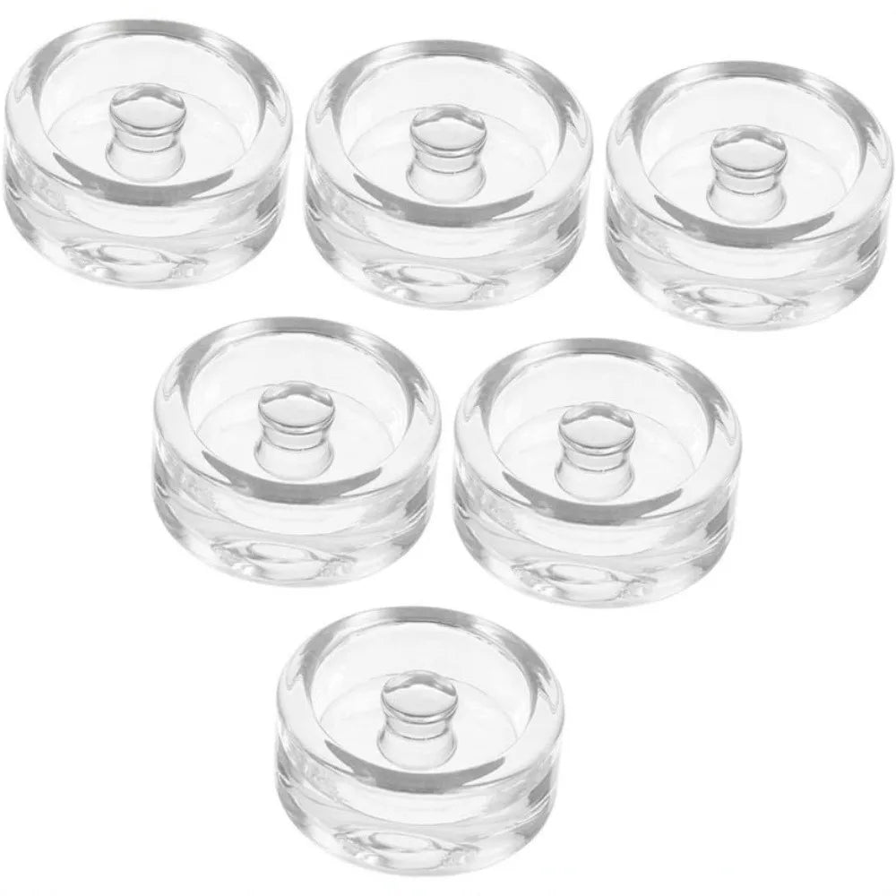 1 Pcs Fermented Glass Weights Clear with Handle Heavy Fermenting Weights Kitchen Gadgets Sealed Cheeseits Fermentation Household