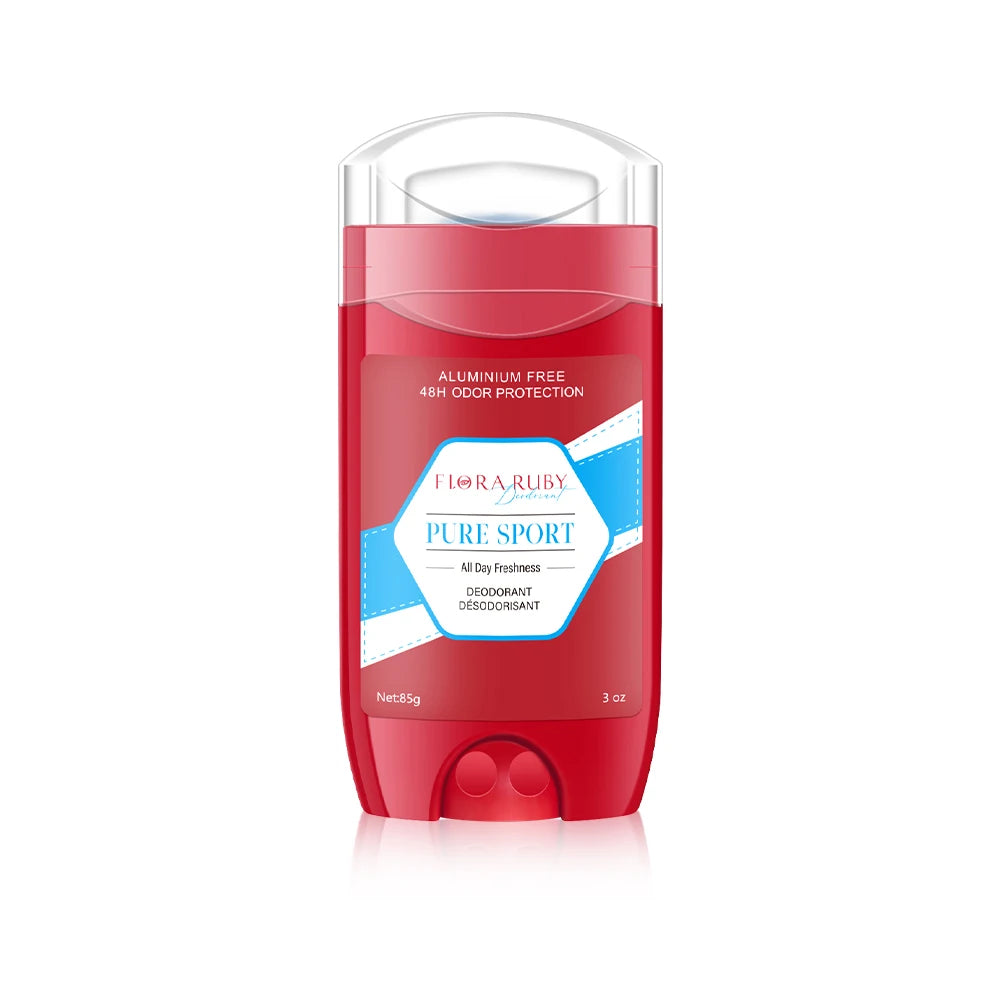 Aluminum Free Deodorant for Men,48H Odor Protection,48H Freshness & Lasting,with Sandalwood Cedarwood Scent,85g/3OZ
