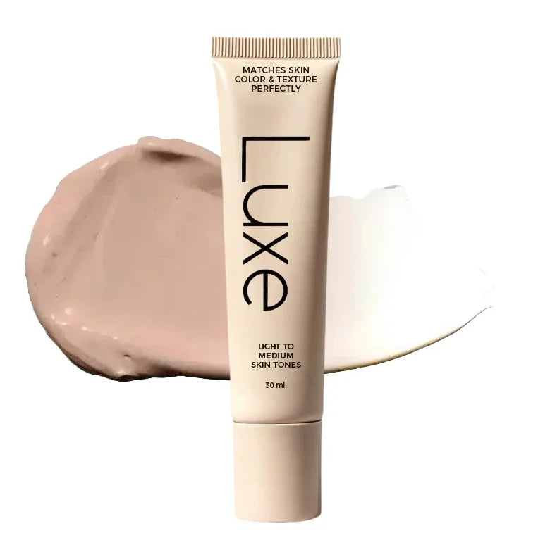 New Luxe-Color Changing Foundation 'No-Makeup Makeup' Look with Concealer Power Obedient Suitable for Fair To Medium Skin Tones