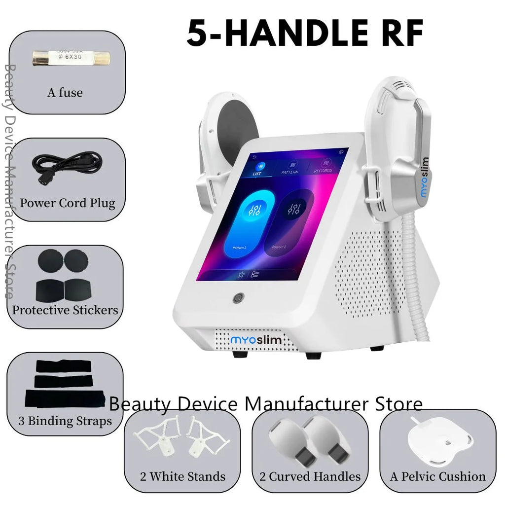 Professional MYOslim 15Tesla EMS Body Shape Machine 6500W Lose Weight Beauty Equipment for Personal and Salon Body Care Use