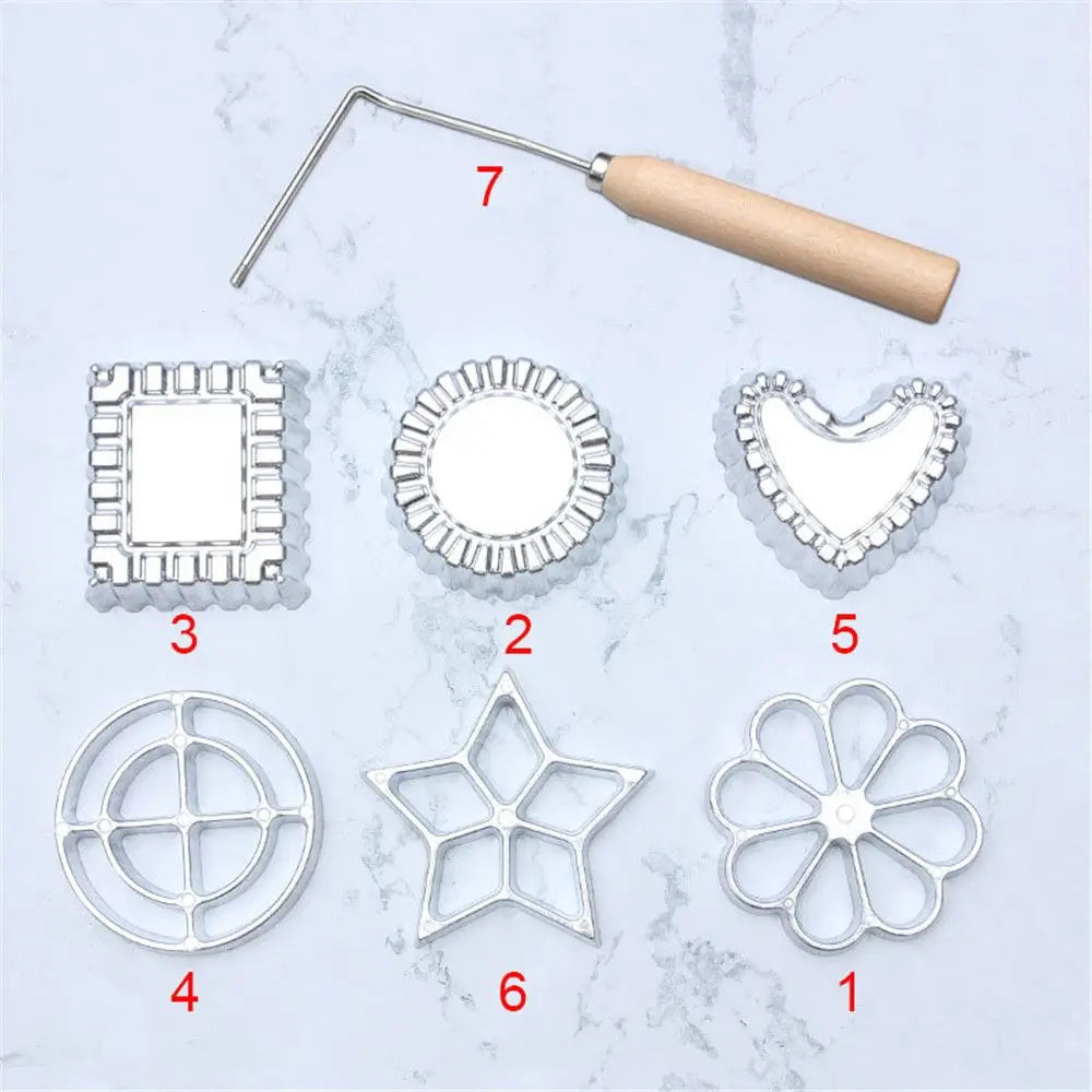 Baking Tools Kitchen Gadgets Timbale Molds Funnel Cake Maker Bunuelos Mold Swedish Rosette Cookie Bake Mold Iron MakerWaffle