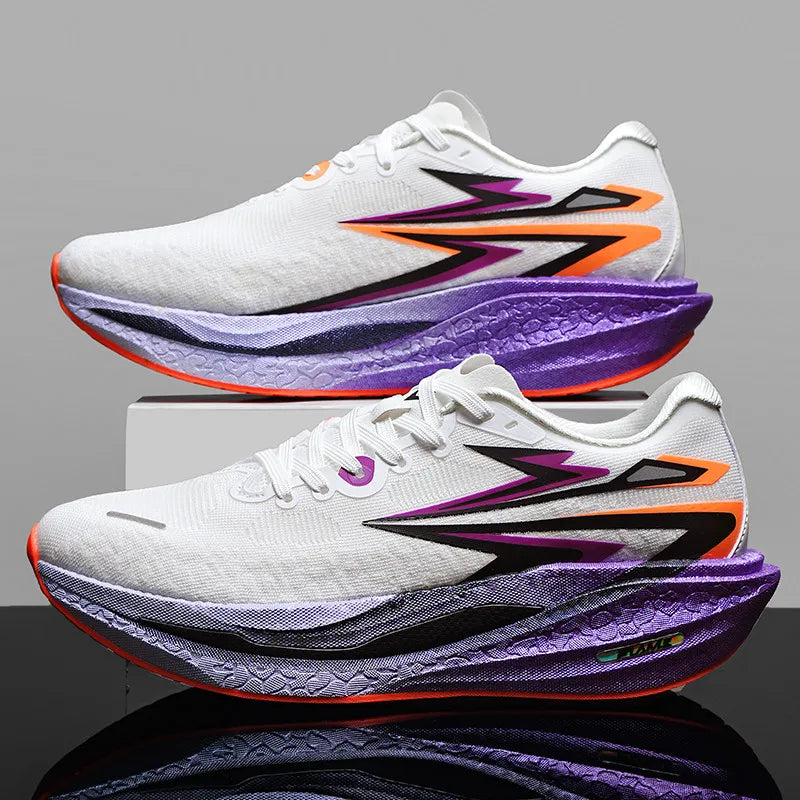 Running Sneakers Men Lightweight Breathable Non-Slip Wear-Resistant Soft Gym Jogging Shoes Comfort Marathon Sport Shoes for Man