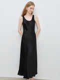 ZIQIAO Little Luxury Acetate Bias Cut Temperament Dress Women's Summer 2025 New Style 25ZQ91103