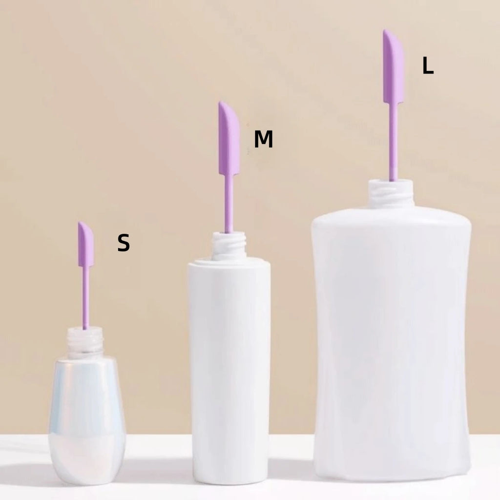 3 Mini Beauty Scrapers, Used for Cosmetics, to Scrape Out the Last Drop of Lotion or Cream from Narrow Bottles and Cans, Small Scrapers