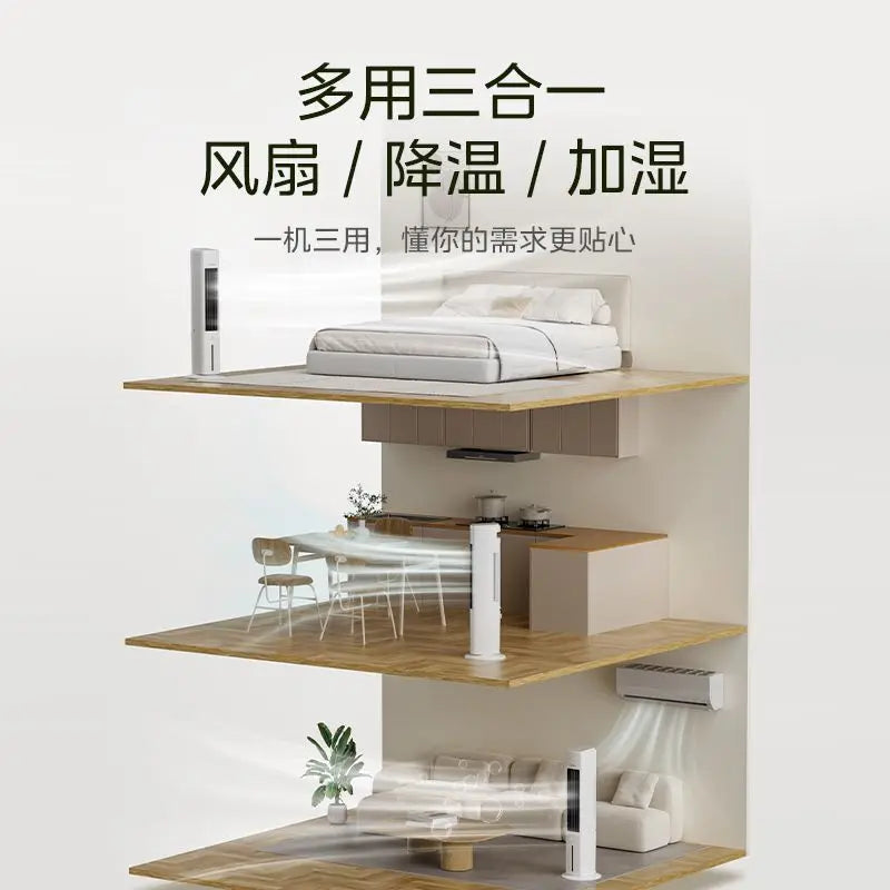 Home Cooling Fan: Evaporative Water Air Conditioner, Cooling Air for Bedroom