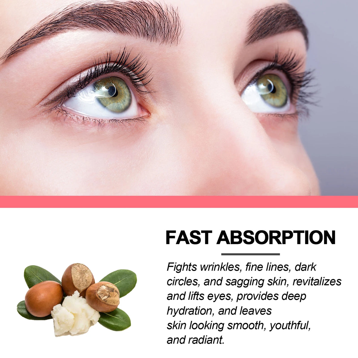 Retinol Eye Cream Lightening Dark Circles Remove Eye Bags Firming Skin Instant Eye Repair Serum Stick Brighten for Women Eyes Ca