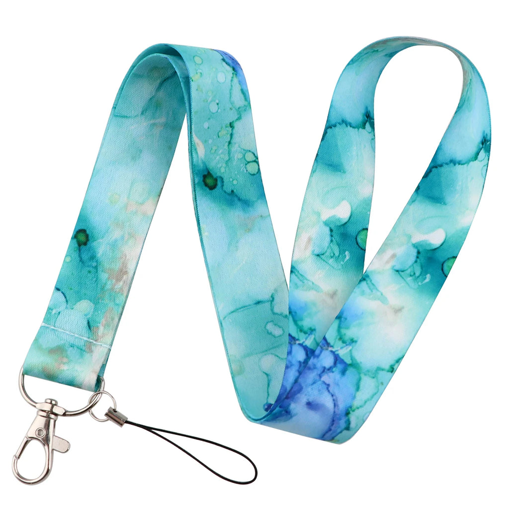 100 Designs Cute Art Lanyard for Keys Chain Badge Holder ID Credit Card Pass Hang Rope Lariat Mobile Phone Charm Accessories