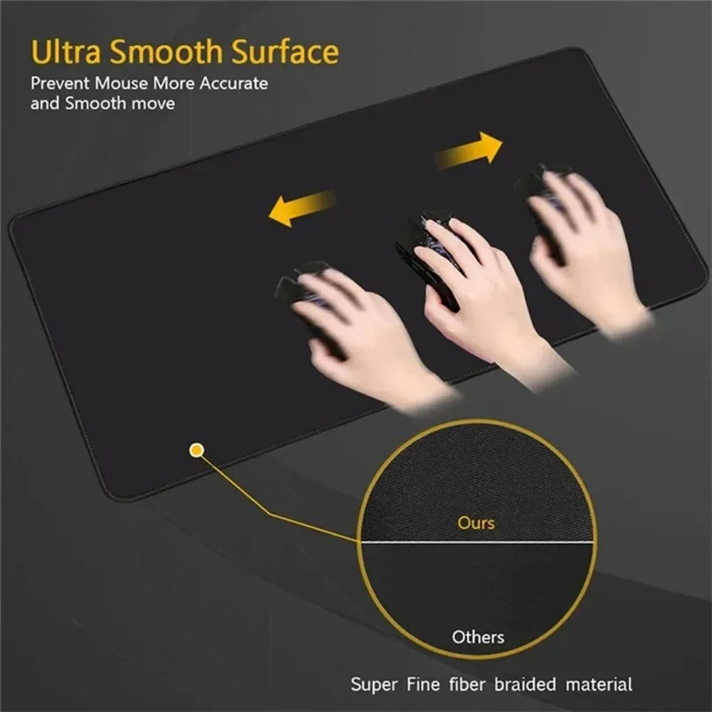 Large Desk Pad with Excel Shortcut Pattern - Simple Windows Shortcuts Mousepad for Office Software Word & PPT Mouse Pad