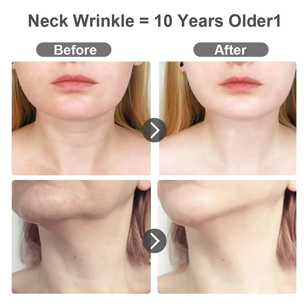 3 in 1 Face and Neck Massager Portable Micro Current Facial Beauty Device with Smart Vibration Skin Care Tool for Neck Firming