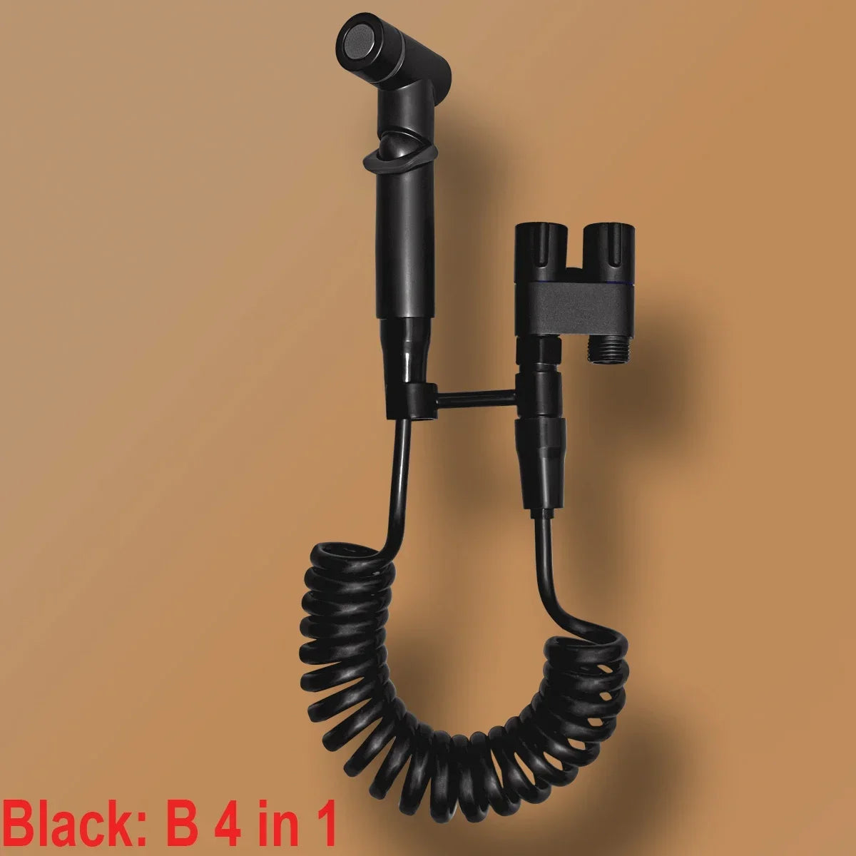 Bidet toilet sprayer set spray water bathroom handheld bidet sprayer toilet shower double outlet angle valve toilet accessories