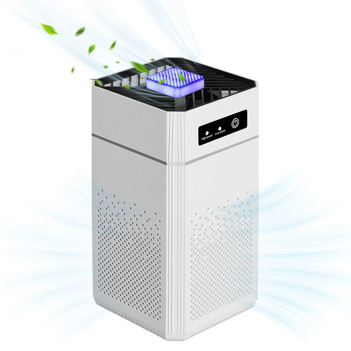 Adjustable Odor Eliminator 3 Modes Household Silent Purifiers Intelligent Indoor Negative Ion Purifier for Office & Home Car