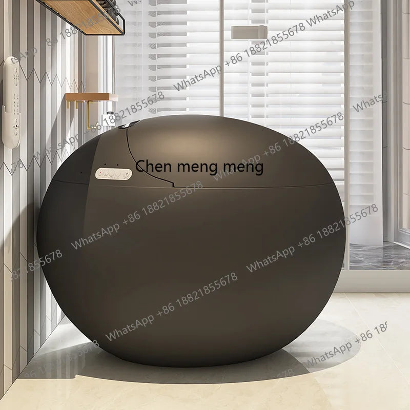 A17 Egg-shaped smart toilet integrated creative no water pressure limit siphon toilet