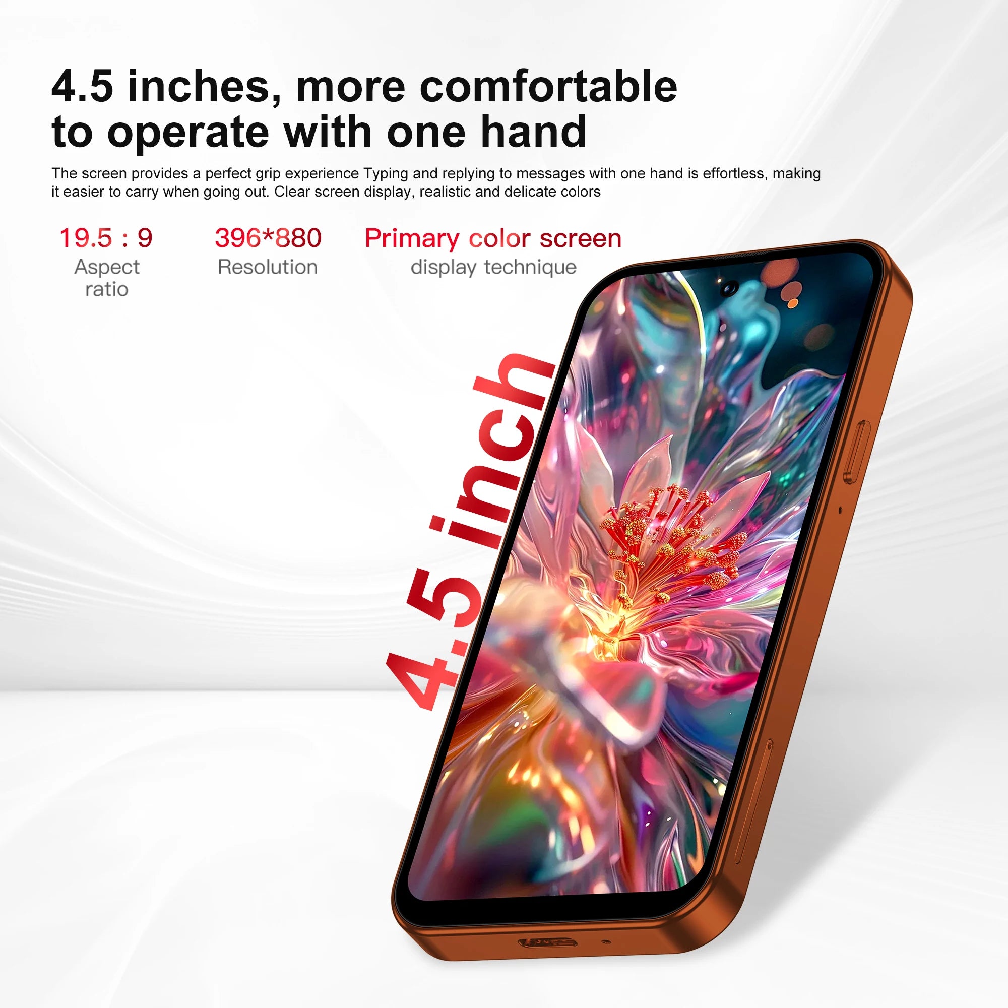 SERVO S45 PRO 4G LTE Mini Smartphone 4.5" Screen Android10.0 OS 3GB+64GB WiFi Hotspot 2MP Camera 2 SIM Card Pocket Smart Phones