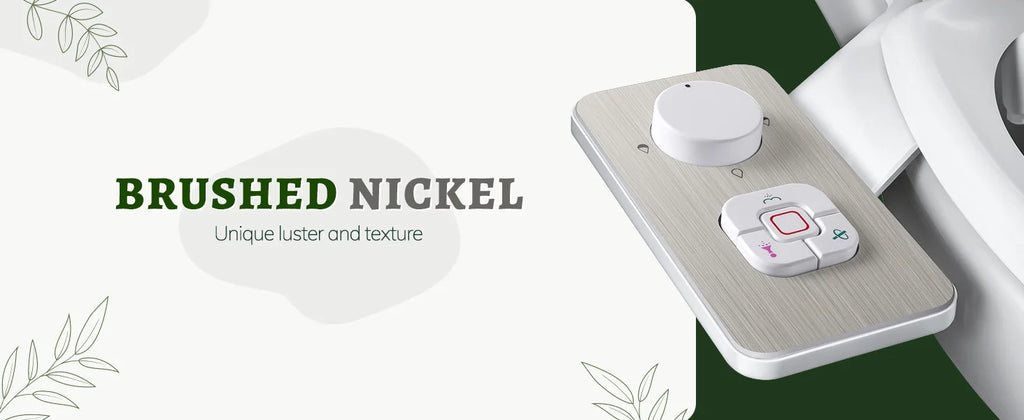 Bidet Toilet Seat Attachment Ultra-thin Non-electric Self-cleaning Dual Nozzles Frontal & Rear Wash Cold Water Personal Hygiene