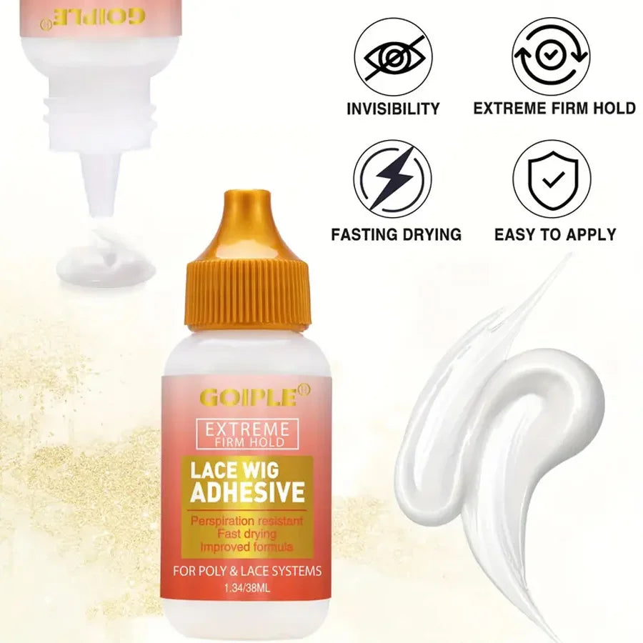 Styling Hair Wax Stick Broken Back Hair Smoothing Finishing Solid Wax Fast-drying Waterproof Lace Adhesive Pre-closure Wig Glue