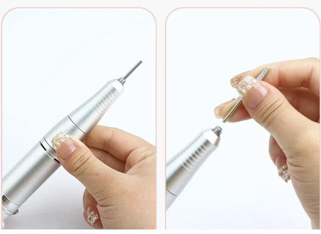 Professional Nail Drill Set Manicure Cutter Nail Equipment Nail Supplies Home Use Electric  Nail Drill Machine Nail Grinder
