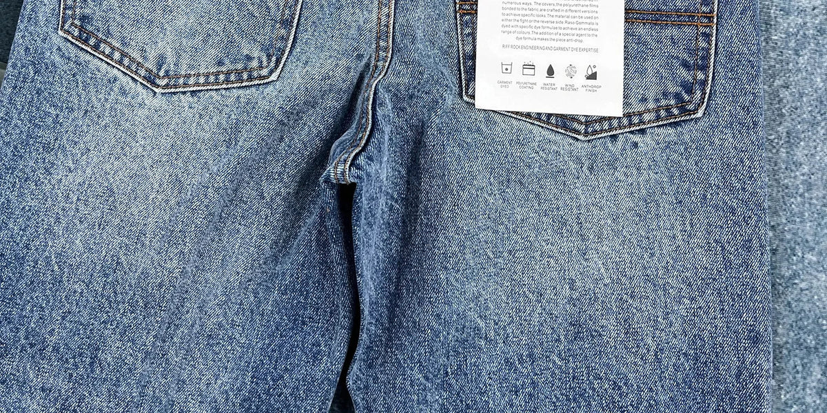 14oz Heavy loose straight jeans men's autumn American casual Japanese trousers