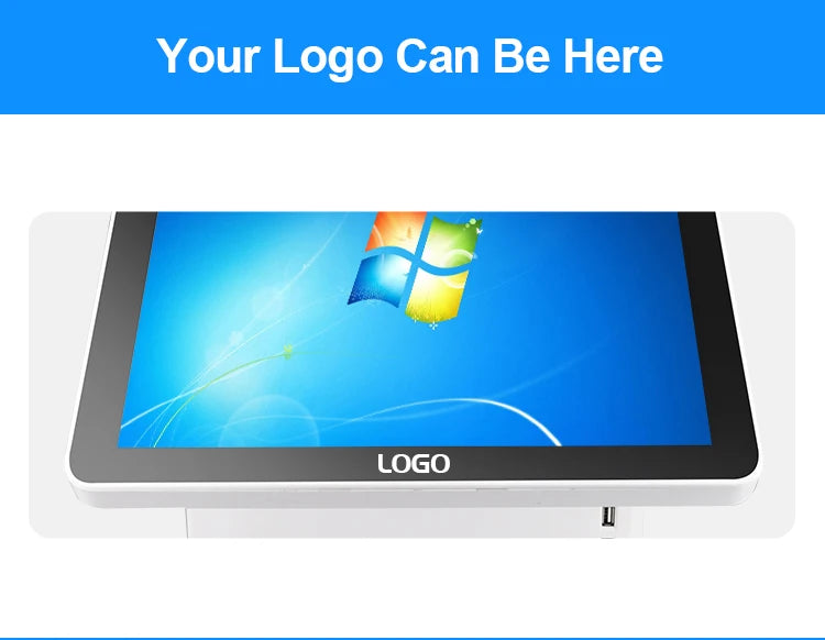 Black Dual Screen Window All in One Touch Screen Pos Cash Register