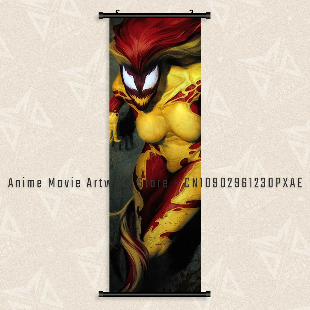 Marvel X-Men Phoenix Character Home Decor Anime Superhero Wall Art Hanging Painting Canvas Print Scrolls Picture Movie Poster