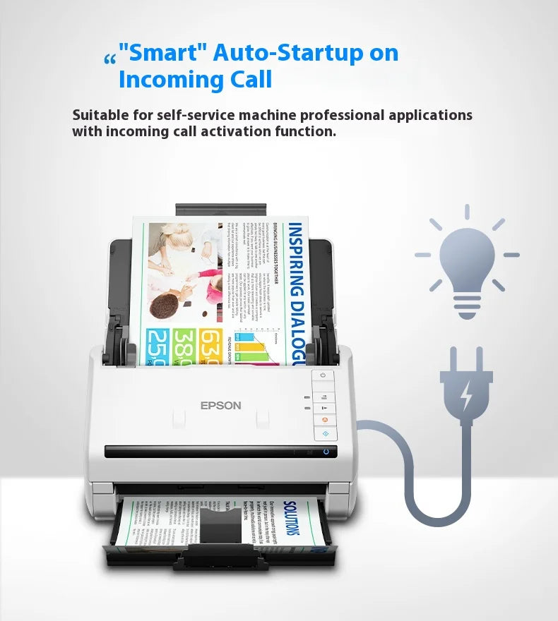 Suitable for DS-535II High Speed A3 Scanner Feed Color Document Contract Continuous Automatic USB Connection Cleaning Reminder