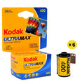 Kodak UltraMax 400 Color Printing 135-36 35mm Film 36 Exposures 1/2/3/5/10 Roll Kodak Film Photo Paper for M35 / M38 H35 Camera