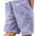 2026 Men's Summer Shorts Corduroy Short Pants Baggy Loose Basketball Shorts Casual Male Sweatpants Elastic Waist Sports Shorts