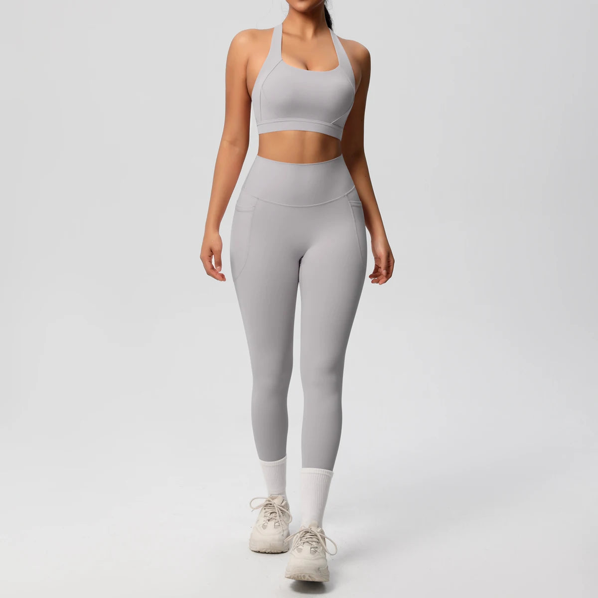 Yoga Suit Sports Set Womens Sportswear Sports Women's Yoga Bra Tummy Control Slimming Booty Leggings Women's Tracksuit