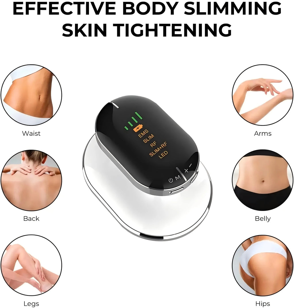 EMS & RF Body Slimming Shaping Machine Fat Burner Slim Shaping Device LED Photon Skin Tighten Device for All Body Parts Use