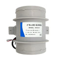 Reliable-4 Inch In-Line Blowers Boat Bilge Blower Cool Fan Marine Cabin Ventilation 12V,RV And Marine Accessories